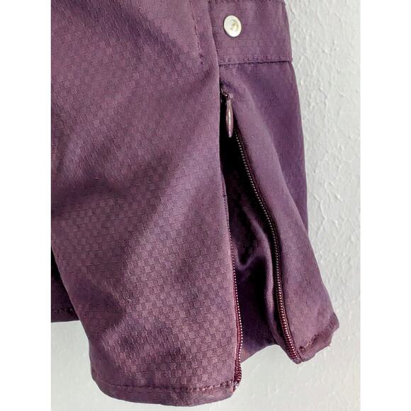 Women’s NILS Ski Snowboard Jacket Purple Hooded Winter Coat Sz 8 Waterproof Warm - Picture 8 of 8